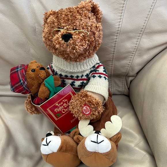 twas the night before christmas bear